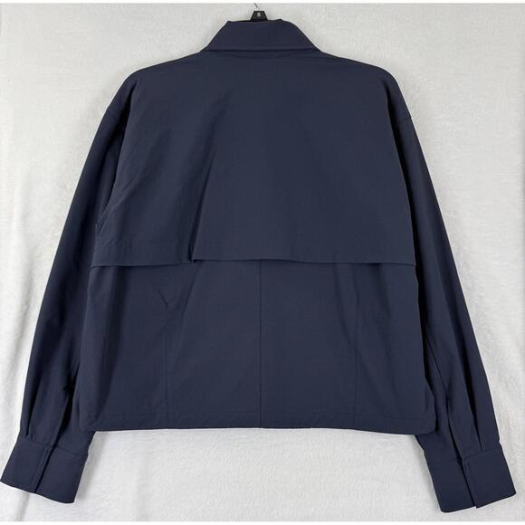 Halfdays Nan Field Jacket Small Womens Navy Blue Utility New NWT $145 - Picture 6 of 8